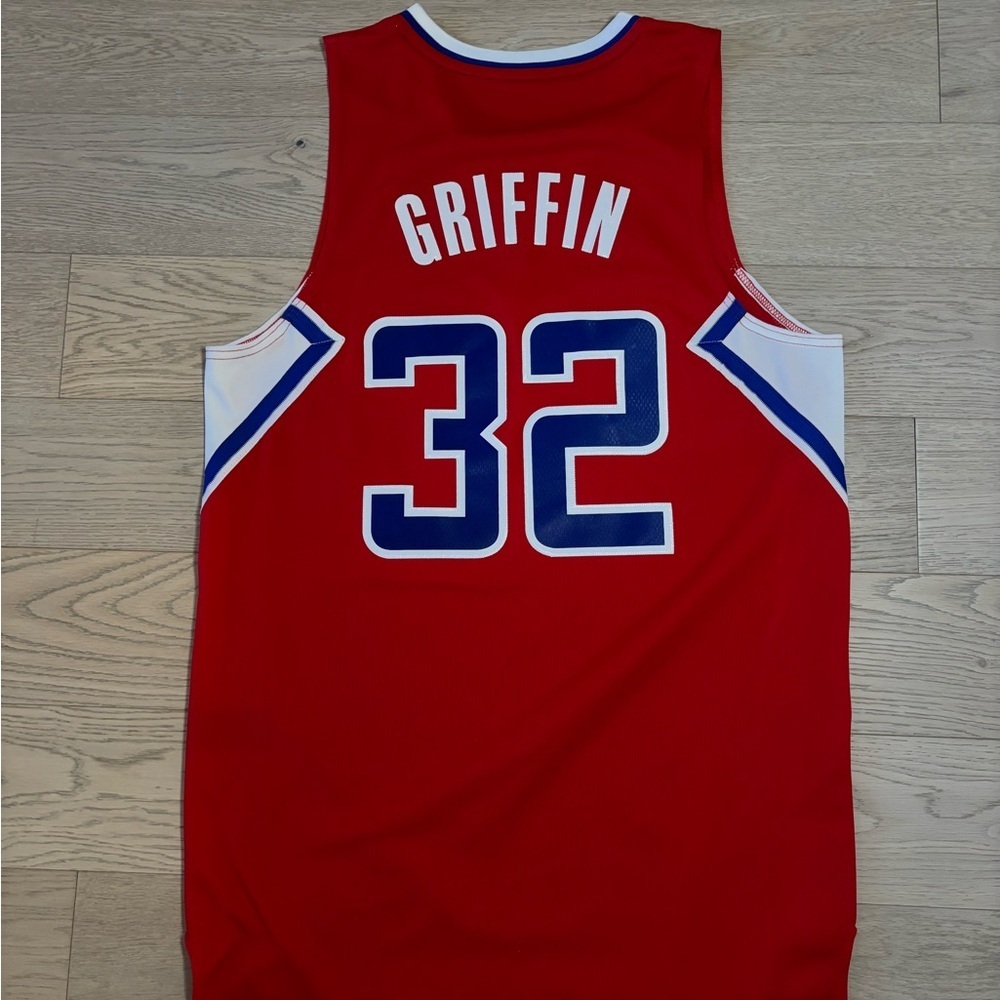 Adidas Los Angeles Blake Griffin Basketball Jersey - Red size small - Picture 3 of 3